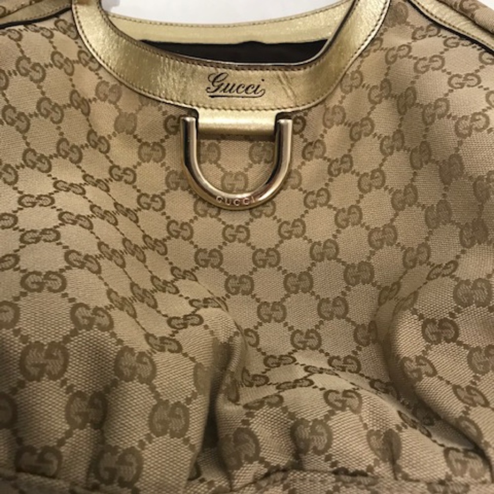 Authentic Gucci D-ring bag